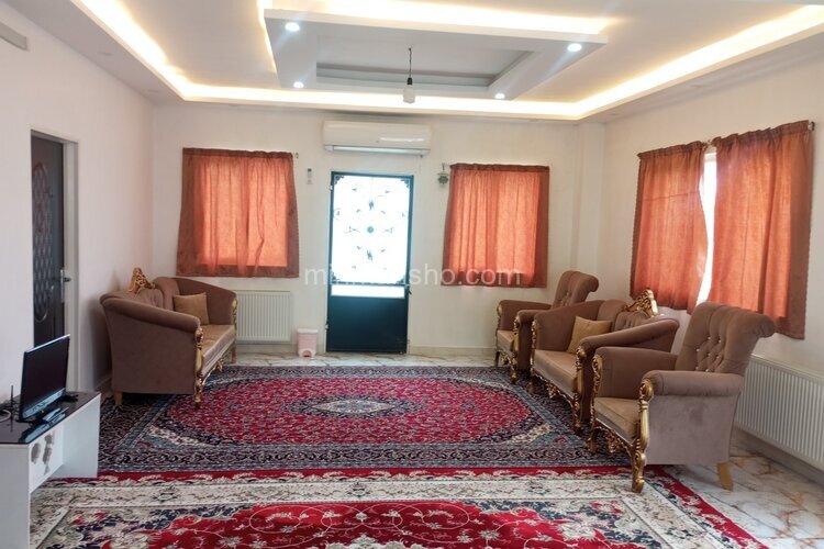 واحد مبله دوخواب در طبقه همکف ویلا سبز در شفت