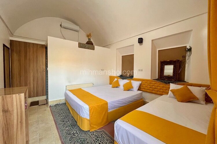 اتاق سرای جهانگرد یزد(سه تخته همکف)