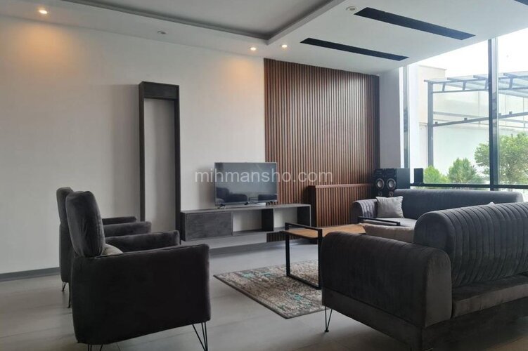 ویلا دوبلکس مدرن استخر شیشه ای در کردان