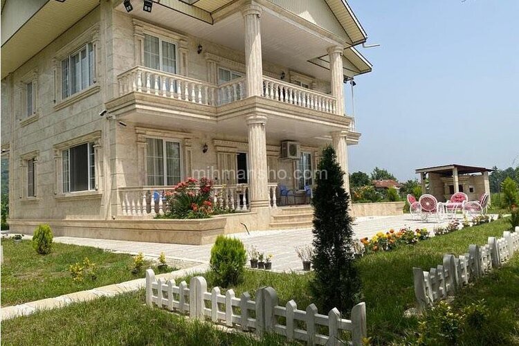 واحد دوخواب مبله در طبقه اول ویلای دو طبقه ماسال