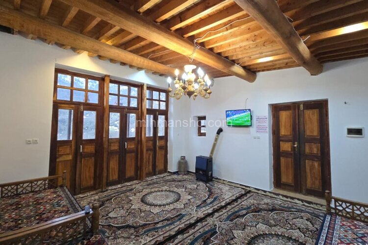 واحد مبله تک خواب ابشار 3 در طبقه اول  ویلا ماسوله