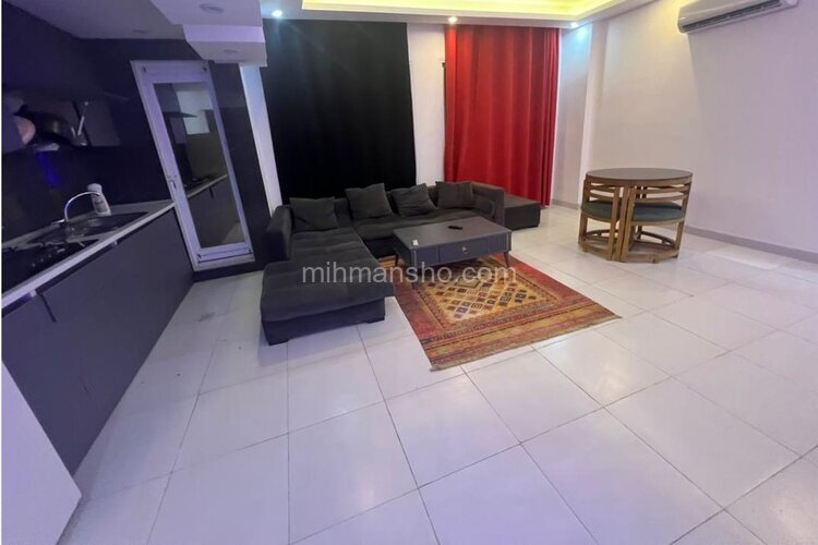 آپارتمان تک خواب مبله H4 در کیش