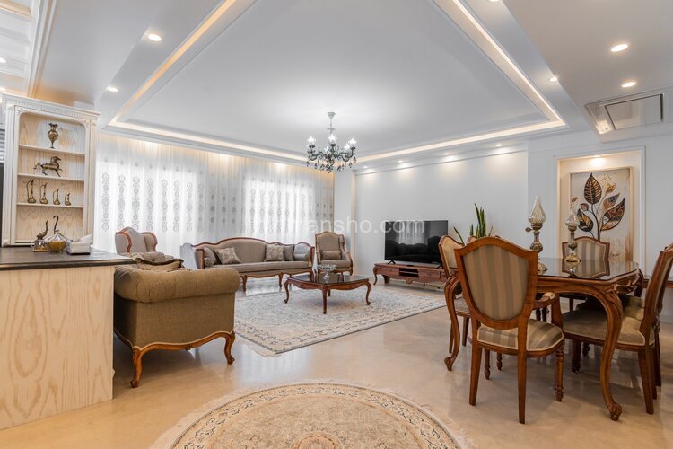 آپارتمان مبله سه خواب لوکس کلاسیک 4 در الهیه