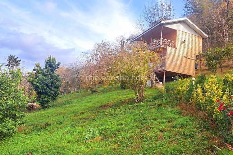 کلبه چوبی دو خواب دوبلکس در ماسال