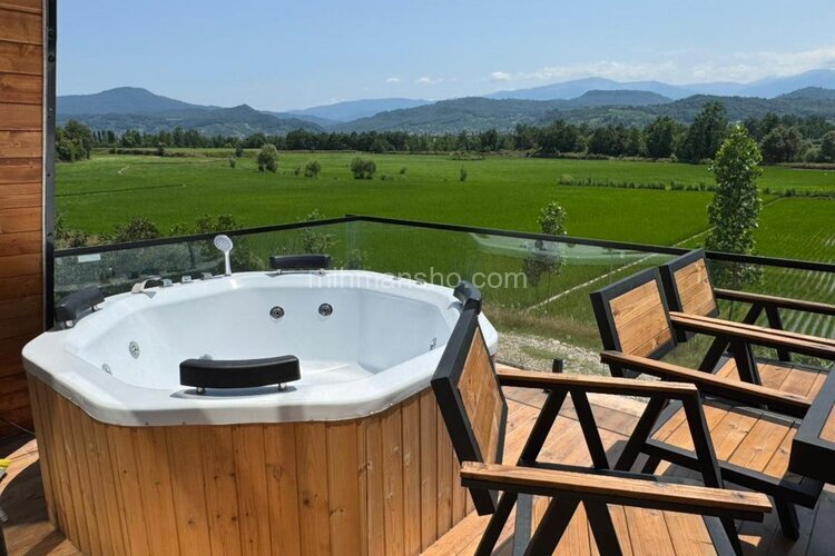 کلبه سوئیسی دوبلکس دو خواب میم در بابل