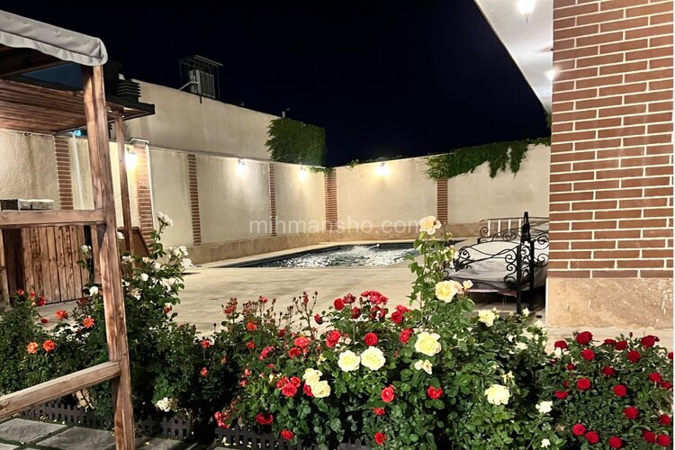 ویلا استخردار دوخواب مبله آرامش در کردان