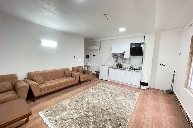 واحد مبله تکخواب در طبقه اول ویلا در شیرگاه