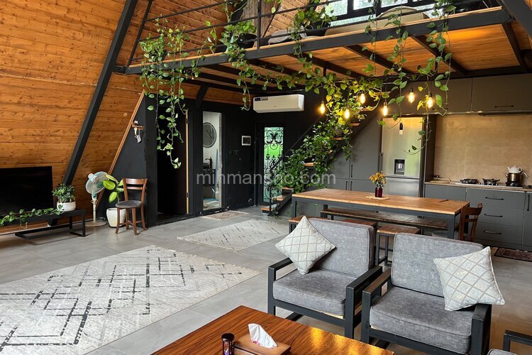 کلبه سوئیسی دوخواب چاله سرا در ماسال