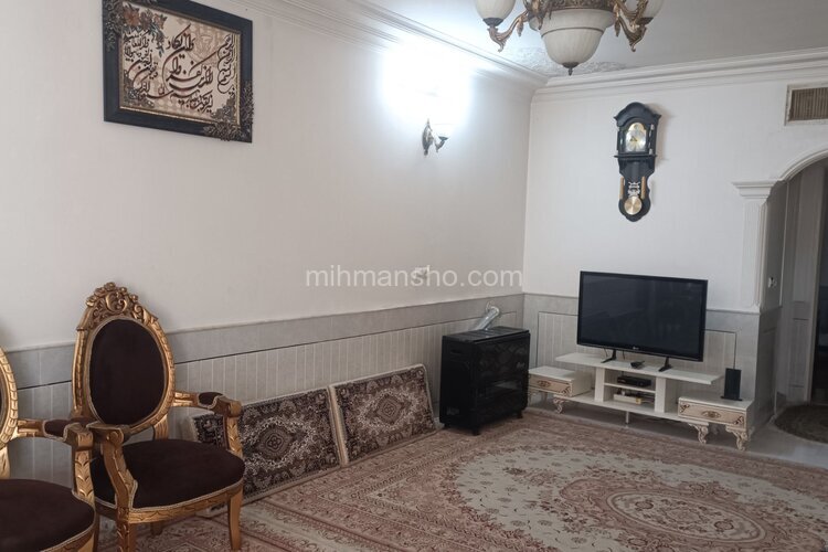 آپارتمان مبله دوخواب شیک در کاشان