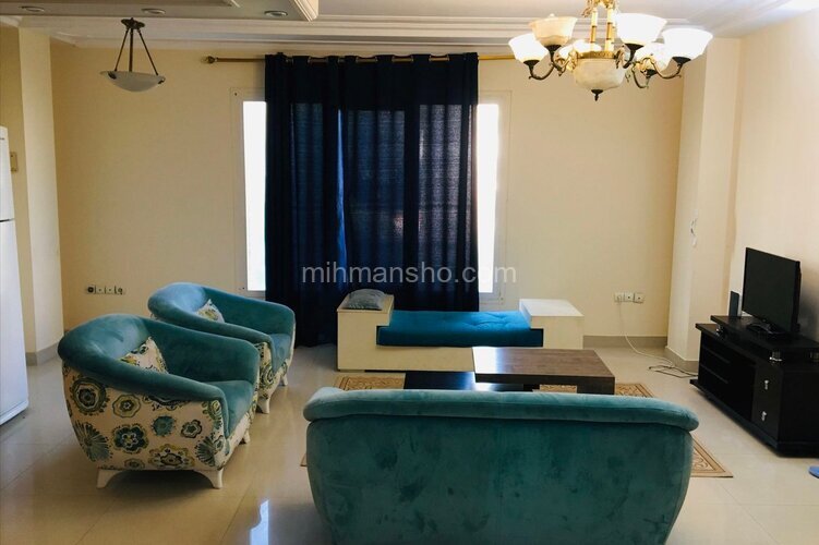 آپارتمان دو خواب مبله d1 در کیش