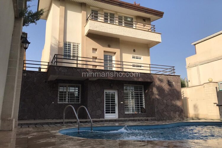 ویلا تریبلکس سه خواب استخردار عمارت حسام در کردان