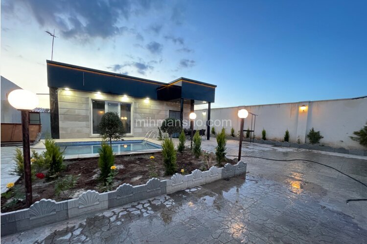 ویلا دوخواب استخر آب گرم فروردین در کردان