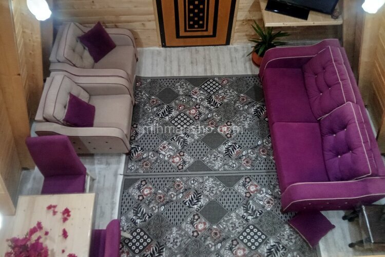 کلبه چوبی تک خواب یاس و رز در تنکابن