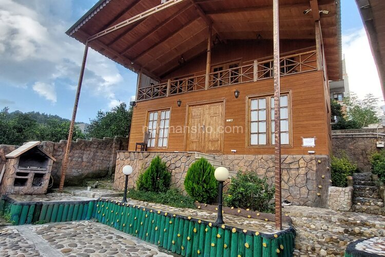 ویلا چوبی دوبلکس تک خواب آواناز در شیرگاه