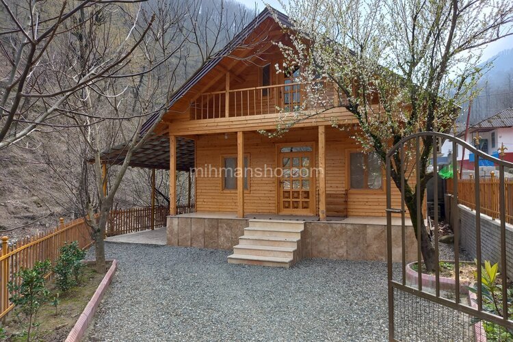 خانه ویلا یی چوبی سه خواب در اسالم