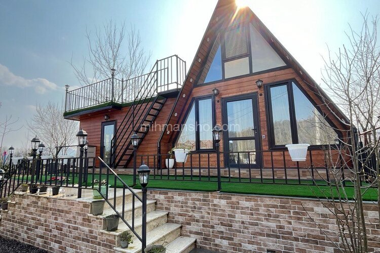 کلبه سوئیسی دوبلکس دوخواب خاتون در لاهیجان