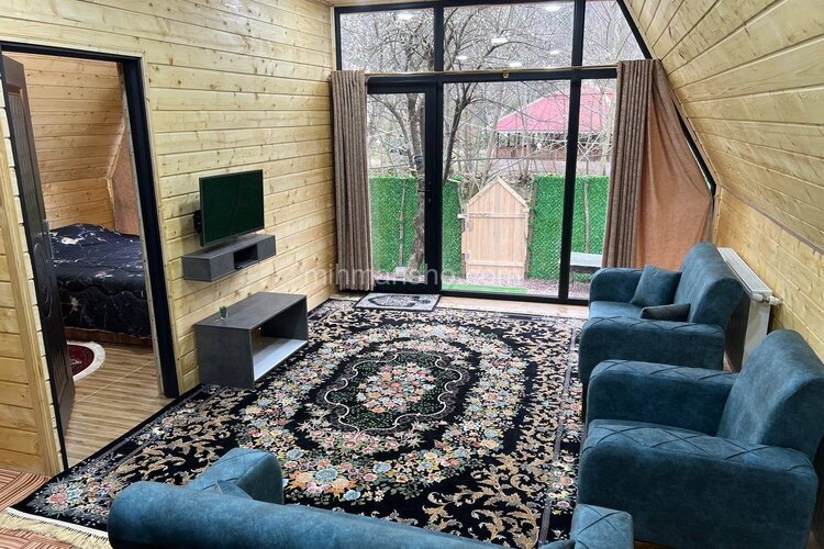 کلبه دوبلکس سوئیسی جکوزی دار در ماسال