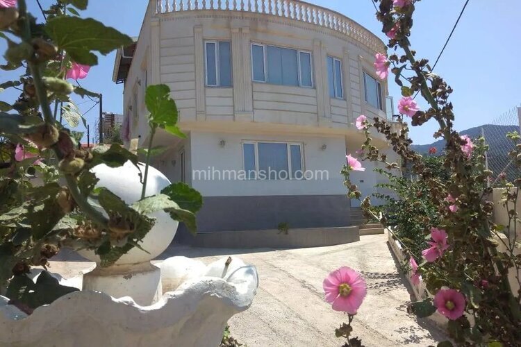 واحد مبله دوخواب مجلل در طبقه اول ویلا در  رستم آباد