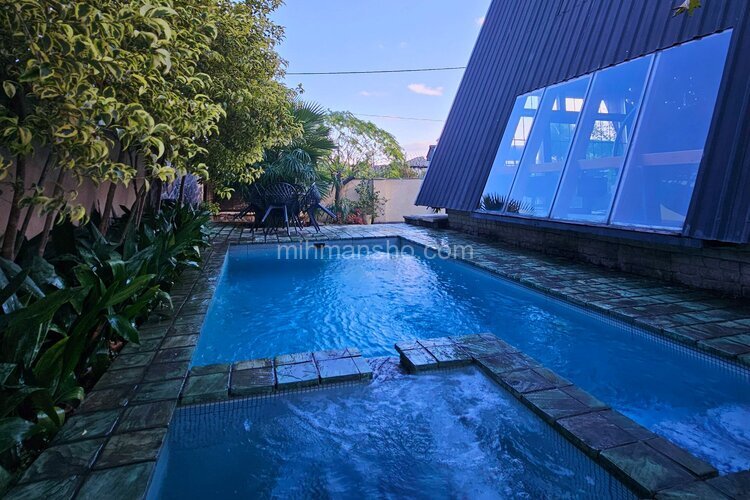 کلبه سوئیسی استخردار دوخواب سنجد در رامسر