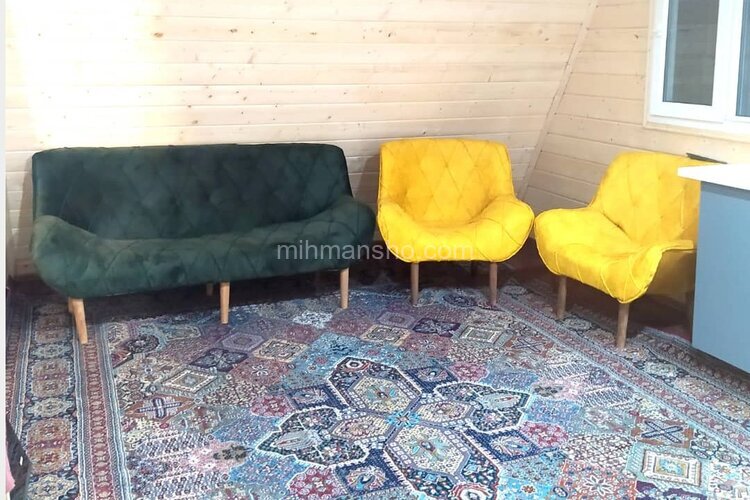 کلبه سوئدی تکخواب در شیرگاه