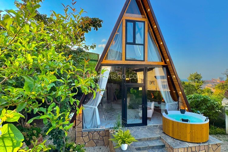 کلبه سوئیسی دوبلکس دوخواب ایندو در رامسر