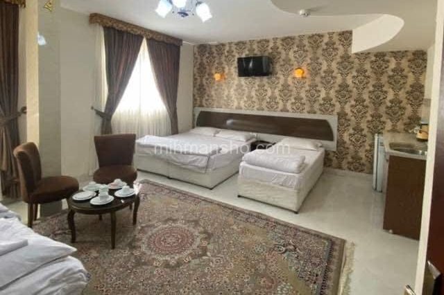 اتاق 5 تخته مبله در هتل آپارتمانی مشهد