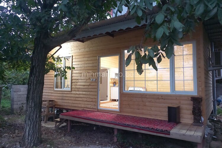 کلبه چوبی تکخواب رویایی در ماسال