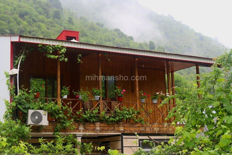 واحد مبله دوخواب طبقه دوم ویلا در ماسال