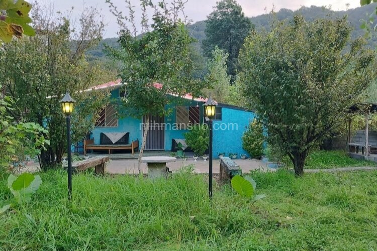 ویلا باغ مبله تکخواب آسایش در زیرآب