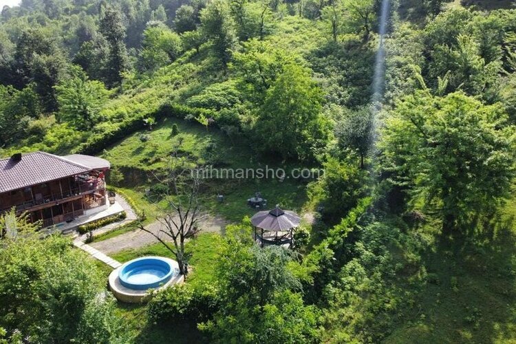 کلبه دوبلکس دوخواب سنتی در فومن