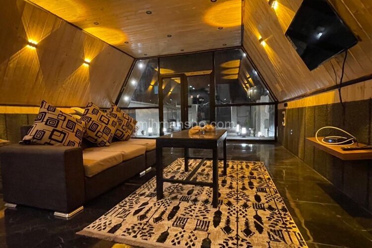 کلبه سوئیسی مبله تکخواب در نوشهر