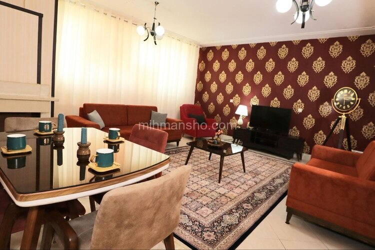 آپارتمان مبله دو خواب در شیراز