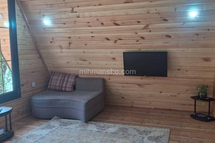 کلبه سوئیسی دوبلکس تکخواب در رشت