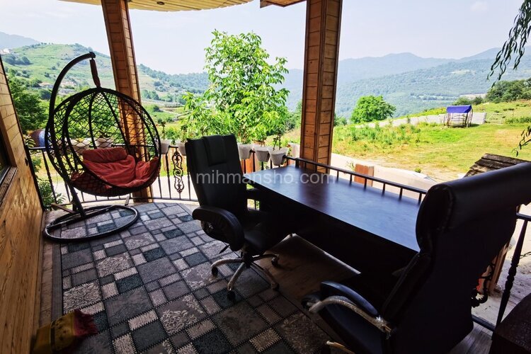 کلبه دوبلکس چهارخواب بید مجنون در زیرآب