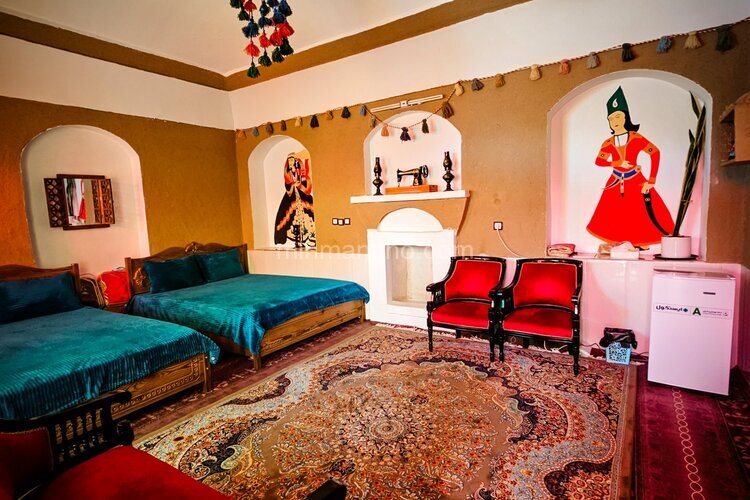 اتاق سپهسالار اقامتگاه بوگردی در نطنز