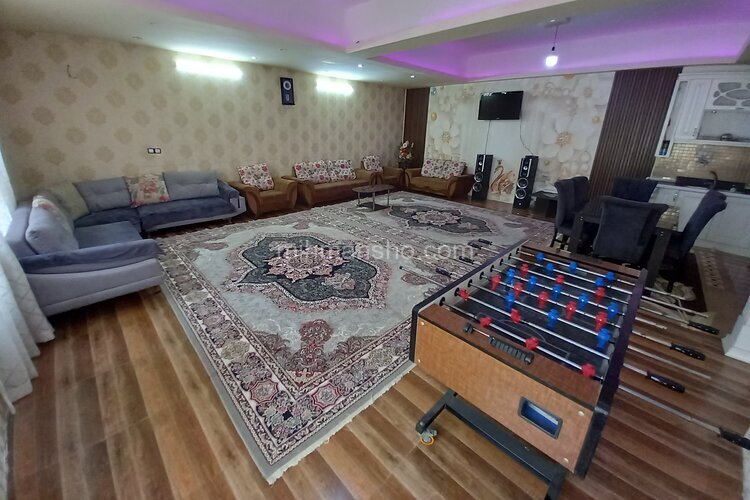ویلا دوخواب استخر سرپوشیده آبگرم در چهارباغ