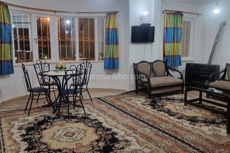 واحد مبله تکخواب اردیکده در طبقه اول ویلای کلاردشت