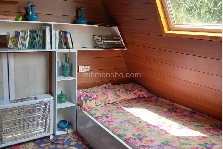 کلبه ی چوبی جنگلی محیا در لاهیجان