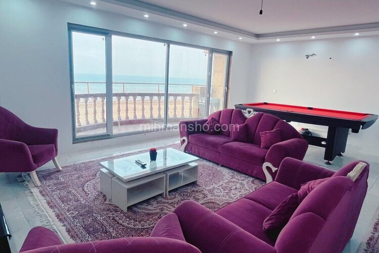 آپارتمان مبله 3 خواب ساحلی در سرخرود