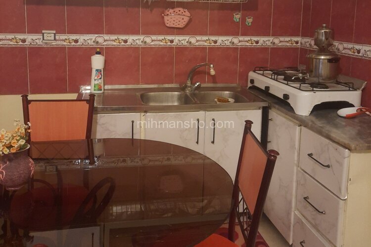 واحد مبله دوخواب در طبقه همکف ویلا پروانه در رامسر