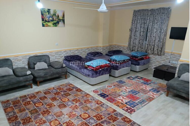 واحد مبله تراس دار 8 در هتل آپارتمان قشم