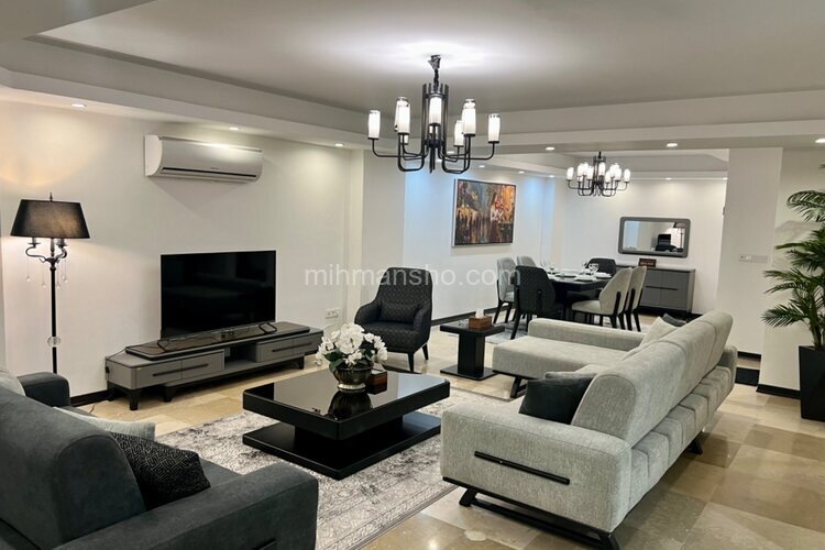 آپارتمان مبله جکوزی دار در پاسداران