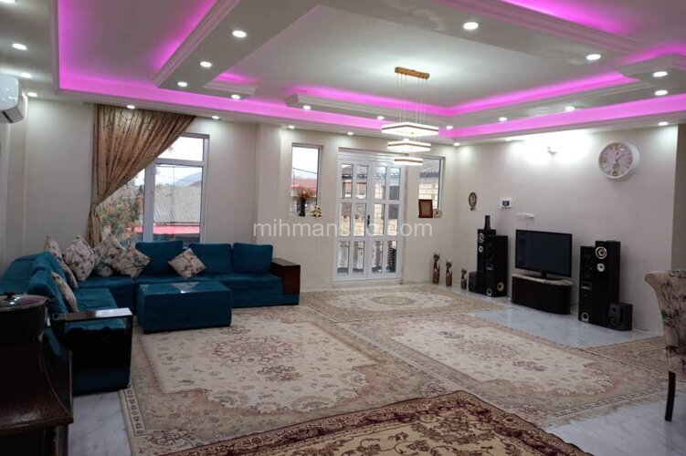 ویلا باغ سه خواب مبله در استارا