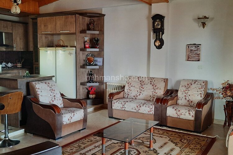 واحد تکخواب در طبقه دوم ویلای چالوس