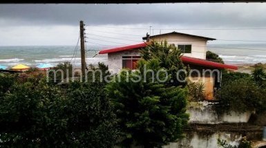 واحد دو خوابه چند قدمی ساحل تراس دار | تراس رو به دریا