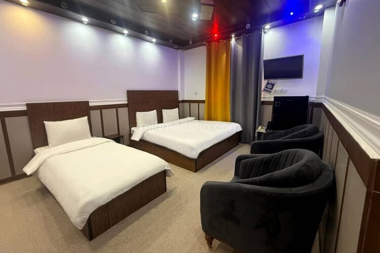 اتاق مبله 3 نفره 1 در هتل قشم