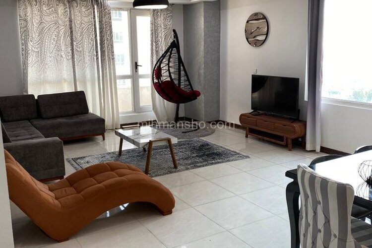 آپارتمان مبله دوخواب طبقه 6 دید دریا در دهکده ساحلی