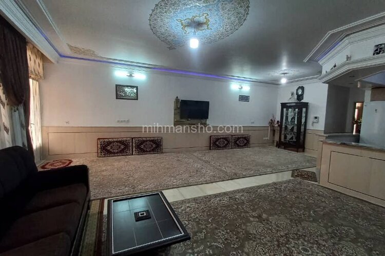 خانه ویلایی دو خواب مبله در کاشان