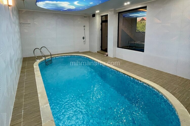 ویلا مبله دوبلکس سه خواب استخر آبگرم شهسان 1 در تنکابن