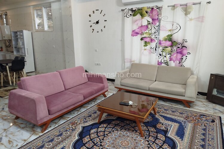 واحد تکخواب مبله درطبقه 1 ویلا دوبلکس شیرگاه